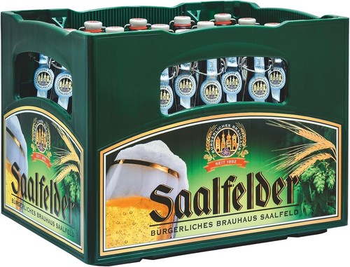 Saalfelder hell bier 5l - hell,