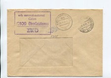DDR Dienst ZKD Brief Oberlichtenau 20.6.68 VEB Aerosol Automat Cirine