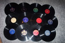 12 Schellackplatten schellack CZ odeon esta ultraphon supraphon diskoteka narodn