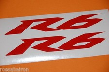 KIT 2 AUFKLEBER YAMAHA R6