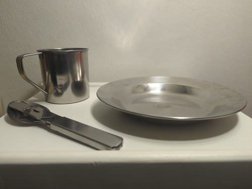 Camping tableware set - camping,