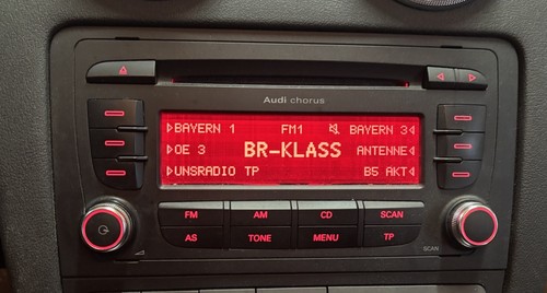 Audi radio cd - cd, "audi