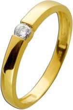 Verlobungsring Gelbgold 333 8