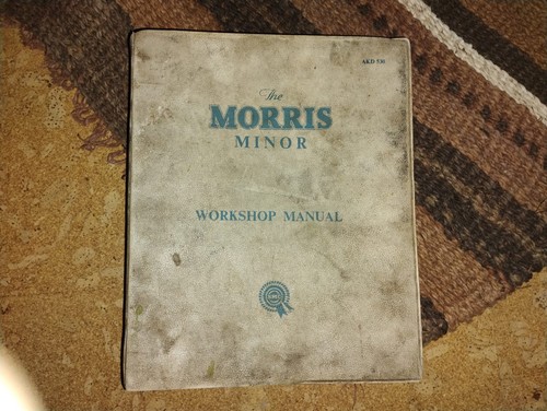 Morris minor car auto workshop - morris,