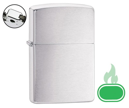 Zippo gasfeuerzeug seitliche - zippo,