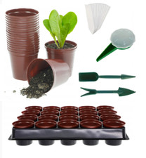 Anzuchtplatte 12/20 Pflanztöpfe Anzuchtschale Anzuchttöpfe Multitopfpalette