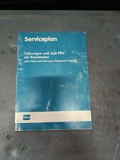 Original Volkswagen VW Scirocco MK1 Serviceheft Serviceplan