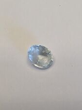 1.23 ct. Saphir leichtes Blau Edelstein Oval Schliff Schmuck