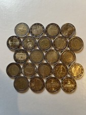 2 Euro Münzsammlung 22 Stück