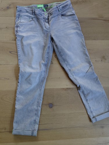 Cecil jeans hose streifen - -, jeans-
