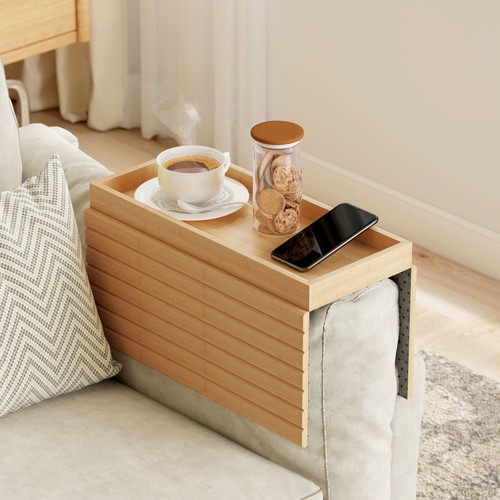 Sofatablett armlehne bambus - sofatablett,
