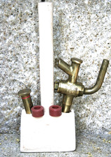 Bier -Zapfset mit Zapfhahn  aus Messing für Partyfässer, Bierschankhahn/6