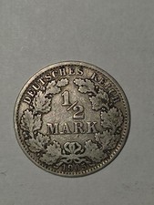 1/2 Mark Deutsches Reich 1905