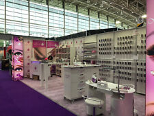 Messestand gebraucht-Octaquick-silber- inkl. 5 Transport-Koffer