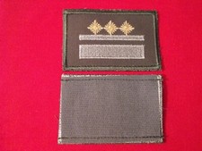 NVA Ärmelabzeichen Fallschirmjäger UTV Dienstgrad Rangabzeichen Oberleutnant FDA