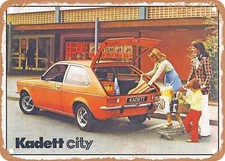 METAL SIGN - 1977 Opel Kadett