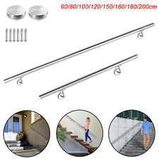 Edelstahl Handlauf Geländer Griff Treppe Wandhandlauf Brüstung Treppengeländer*