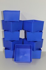 10St Industrie Systemboxen,Farbe blau, Schubladeneinsatz, Sortimentkästen