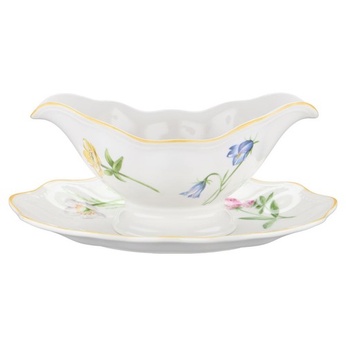 Sauciere mit teller tlg - sauciere, 2-tlg