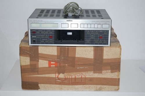 Revox 215 tapedeck stereo - tapedeck,