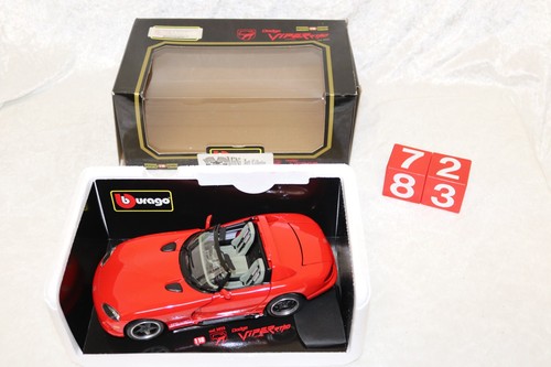 Burago doge viper 1992 - viper, rt/10