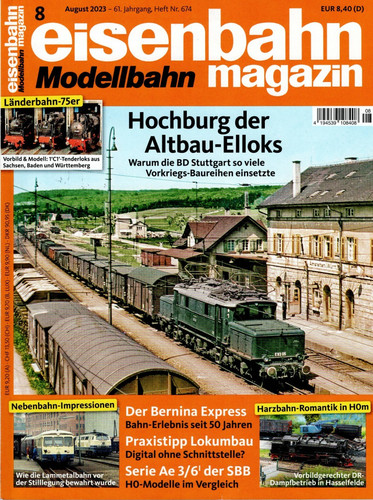 Eisenbahn modellbahn magazin - modellbahn,
