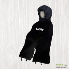 Bobike Poncho Mini 102 x 75mm MINI FLEECE warm u. wasserdicht 75" 102mm, schwarz