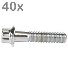 40  Felgenschrauben M7x32