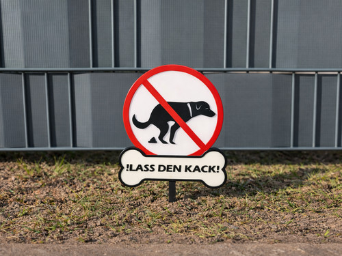 Hundekot verbotsschild - hundekot,