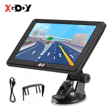 XGODY 7 Zoll LKW PKW GPS Navigationsgerät Auto Navi EU Karte Speedcam POIs 16GB