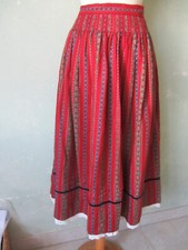 Trachtenrock Rock Trachten rot