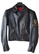 Schöne HARRO Vintage Lederjacke für Damen von 1979 Gr. 38 (eher 34/36) TOP!