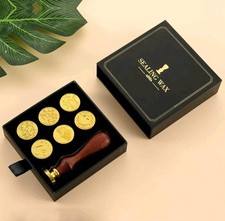 Siegelwachs Siegel Stempel Set