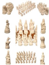 Schachfiguren Schach 32