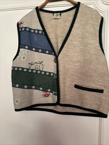 Loden trachtenweste 40 - loden,