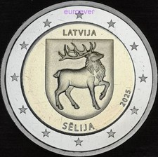 2 Euro Lettland Latvia Latvija
