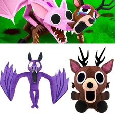 99 Nächte im Wald Plüschpuppe Hirsch Fledermaus 29 cm Stofftier Sammlerstück