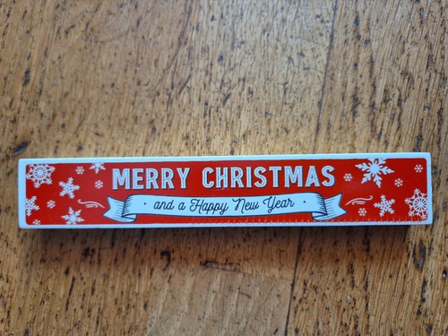 Weihnachten holzklotzschild - weihnachten,
