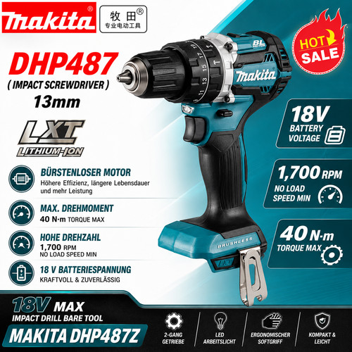 Makita dhp487 18v - dhp487,