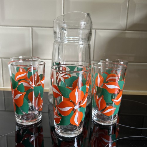 5er set gläser und - set,