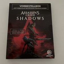 ASSASSIN'S CREED SHADOWS Steelbook Naoe Yasuke Assassins PS5 NEU