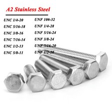 UNC 1/4" 5/16" 3/8" 7/16" 1/2"