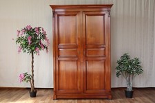 Nr.2056a Ebanart - 6742 Kleiderschrank Dielenschrank Vollholz