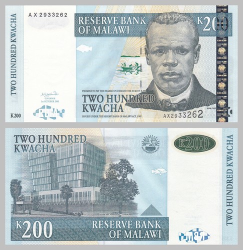 Malawi 200 kwacha 2003 p47b - 200,