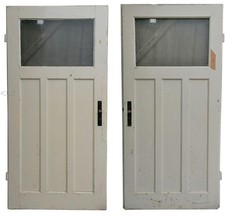 Zimmertür antik Scheibe alt