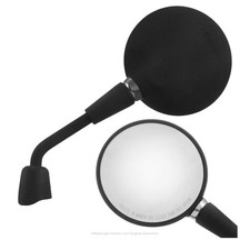 Spiegel Shorty schwarz matt