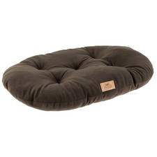 Ferplast Hundebett Katzenbett Kissen Relax Microfleece 55/4 Waschbar Grau