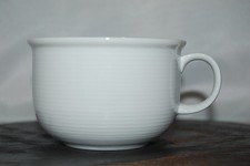 große Teetasse Milchkaffeetasse 9,8/6,7 cm Trend weiss Thomas