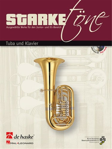 Starke toene tuba und - und, klavier