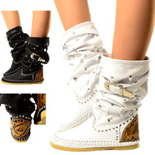 Damen Indianer Stiefel Boots